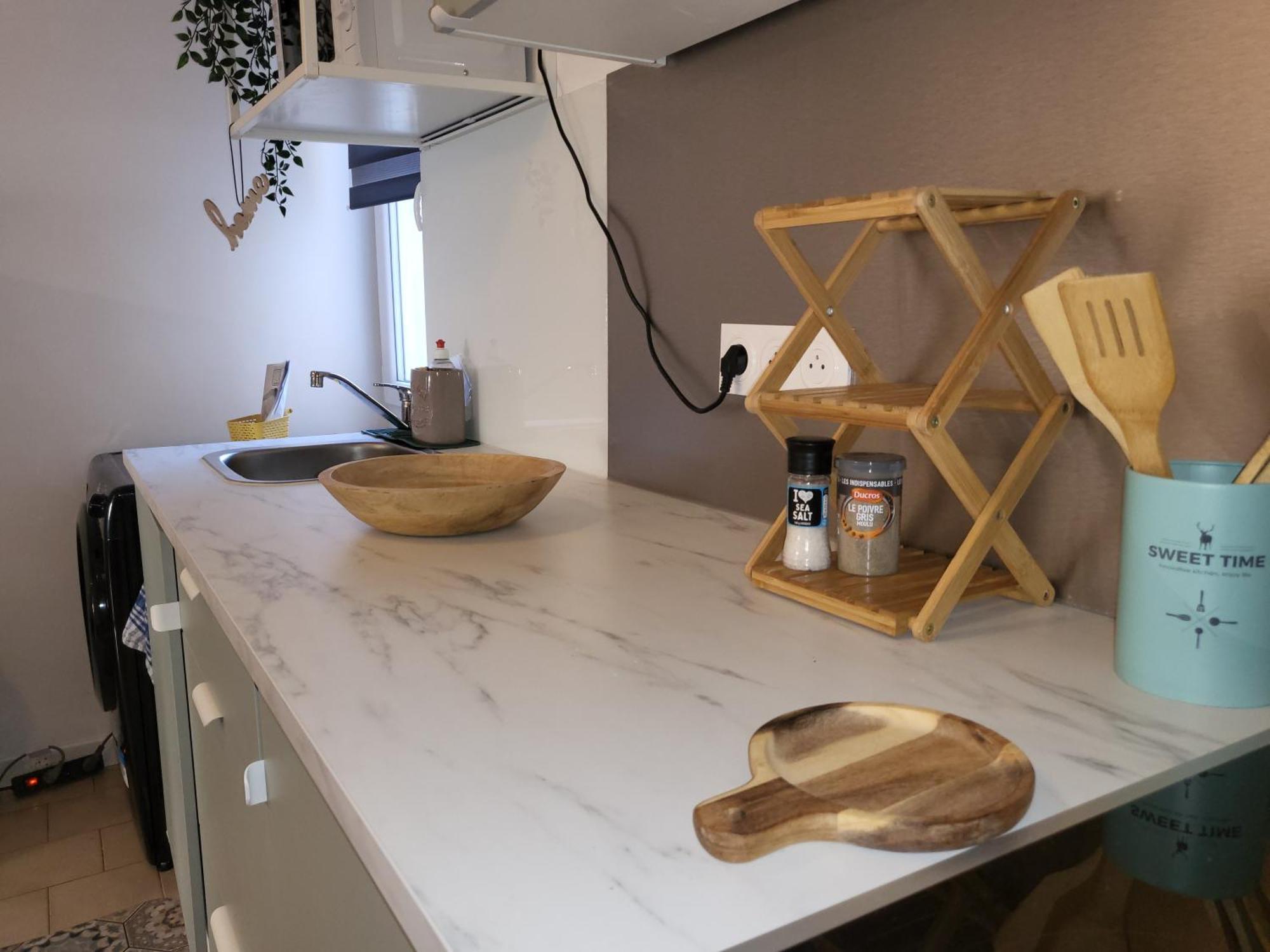 Appartement Avec Son Toit Terrasse, En Plein Coeur De Marsilya Oda fotoğraf
